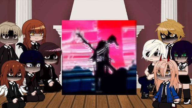 ||Past Chainsaw man reacts to future||part 2/2||Spoilers||gacha|| смотреть онлайн