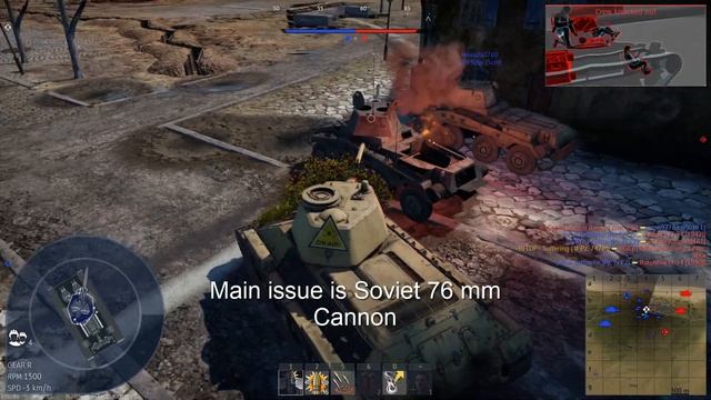 War Thunder Pz.Kpfw. T 34 747 (r) Experience смотреть онлайн