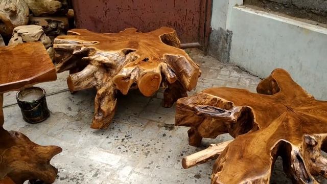 How to make Teak Root Table смотреть онлайн