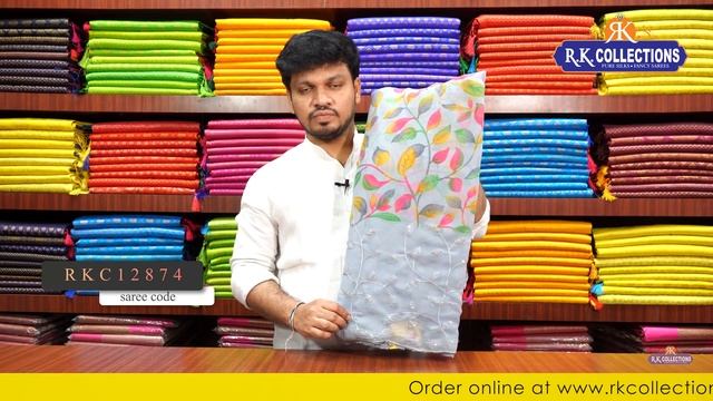 Georgette Sequence Work Sarees@Rkcollectionssarees смотреть онлайн