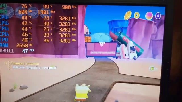 SpongeBob SquarePants: The Cosmic Shake - Core i5-750 | GTS 450 1GB смотреть онлайн