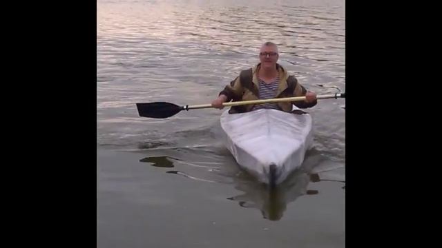 Байдарка из полипропиленовых труб. homemade kayak PVC смотреть онлайн