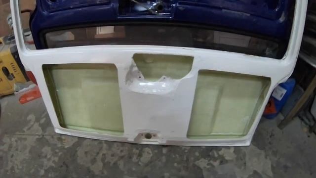 ваз 2104 стеклопластиковая крышка багажника смотреть онлайн