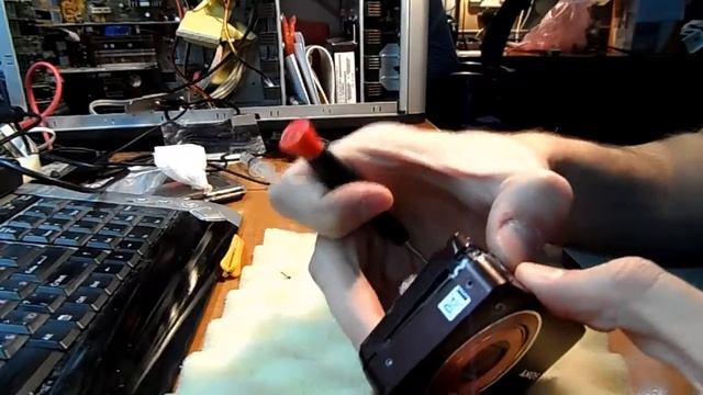 Как разобрать и заменить дисплей. Фотокамера Sony CyberShot DSC-WX60 (How to disassemble) смотреть онлайн