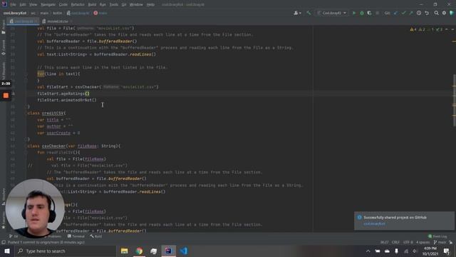 CSV Read & Write Program in Kotlin Ammon Wilson смотреть онлайн