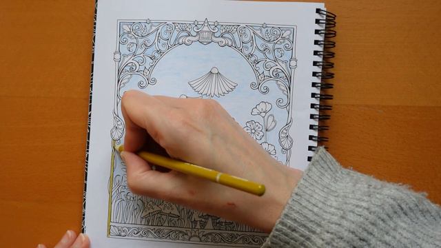 Johanna Basford Weekly Planner Page (5th February 2024) - Part 1