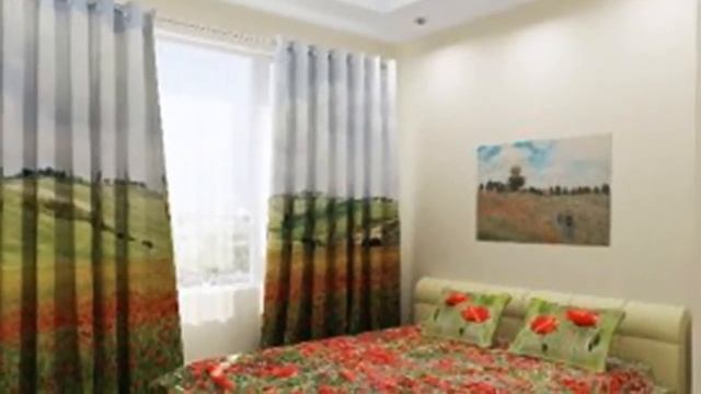 Фотошторы — элегантный штрих в дизайне интерьера смотреть онлайн