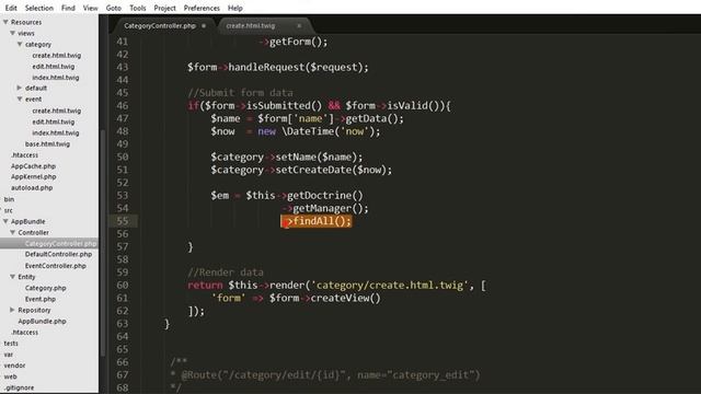 Symfony Framework Bangla Tutorial (Save Category in DB) Part:11 смотреть онлайн