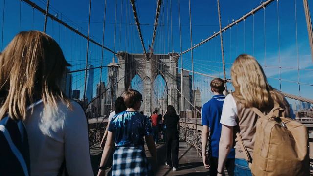 DJI Osmo Pocket 3 - Beautiful Cinematic Walk - Wide Angle Lens - Brooklyn Bridge - DLog-M