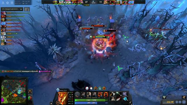 ТОП 1 ЭМБЕР ДОТАБАФФ? GUNNAR ГЕНИЙ СПИРИТА | TOP 1 EMBER SPIRIT DOTABUFF DOTA 2