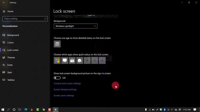 Lock Screen Settings in Windows 10 смотреть онлайн