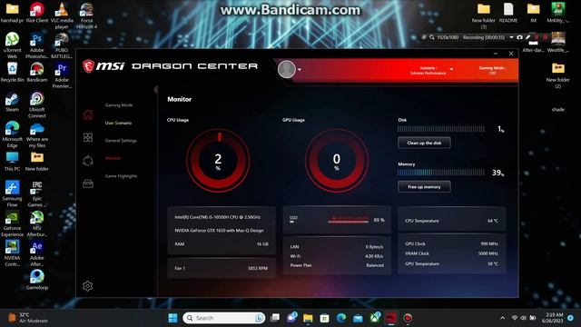 HOW TO ACTIVATE COOLER BOOST ON MSI GAMING LAPTOP - MSI GF63 THIN смотреть онлайн
