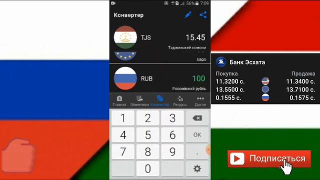 Курсы валют в Таджикистан на Сегодня 23 06 2021 смотреть онлайн