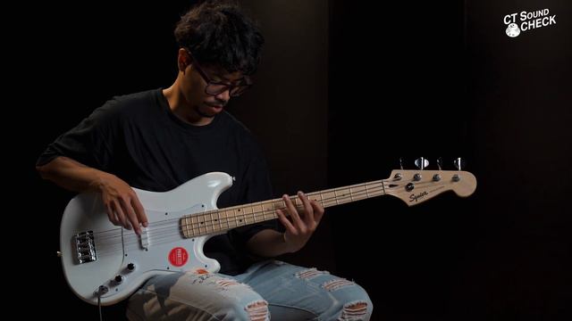 รีวิว เสียง Squier Sonic Bronco Bass - Sound Test no Talk [Sound Check] смотреть онлайн