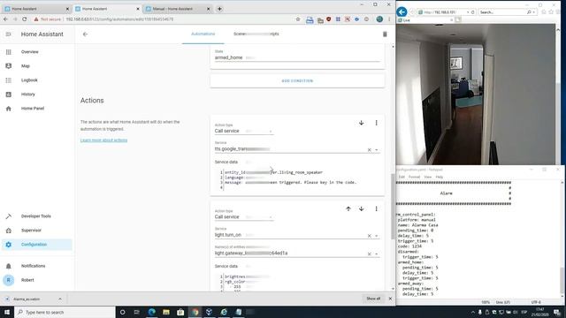 Home Assistant alarm control panel using Xiaomi Gateway V2 смотреть онлайн