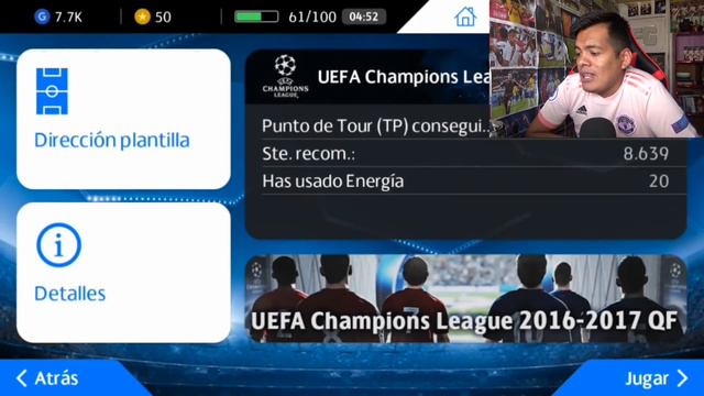 ASÍ ERA EL PES MOBILE CON LA UEFA CHAMPIONS LEAGUE *Pes 2017 Mobile* PARTE 2 смотреть онлайн