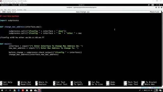 L28 (#5) Coding MAC address changer смотреть онлайн