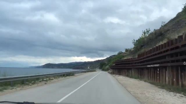 прогулка вдоль моря на машине.😘 смотреть онлайн