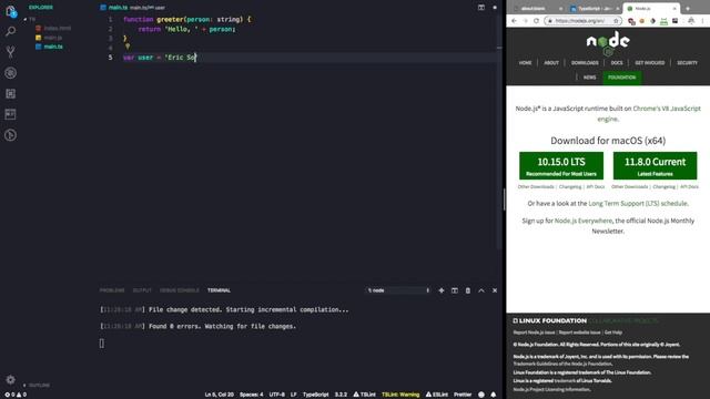 TypeScript Getting started - Hebrew - טייפסקריפט למתחילים смотреть онлайн