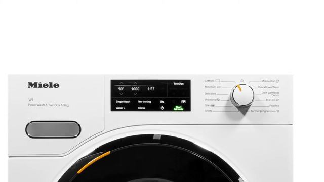 Miele W1 PowerWash & TwinDos WiFi 9 kg Washing Machine - White | Product Overview | Currys PC World смотреть онлайн
