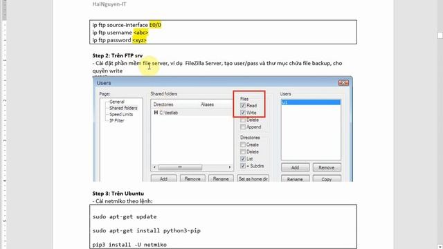 Python for network : Automation backup configuration of router switch- multivendor смотреть онлайн