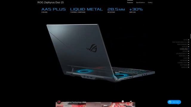 ASUS ROG Zephyrus Duo Gaming Laptop 15 смотреть онлайн