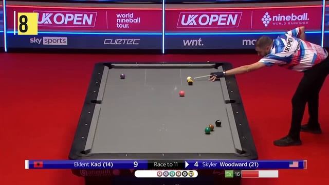 TOP 12 BEST BANK & KICK SHOTS | 2023 UK OPEN (9-Ball Pool) смотреть онлайн
