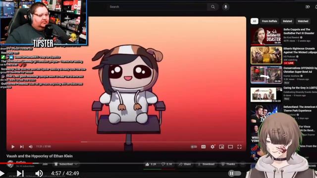 Tipster Fails To Defend Vaush - Stream Highlights смотреть онлайн