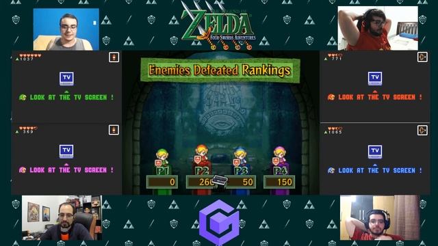 The Legend of Zelda: Four Swords Adventures Multiplayer Online смотреть онлайн