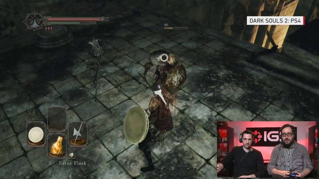 Prepare to Die in Dark Souls 2 Scholar of the First Sin - IGN Plays Live - REPLAY смотреть онлайн