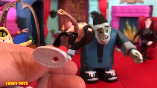 Hotel Transylvania 3 Ghoul Gang Poseable Figures Toy Hotel Playset Surprises Tubey Toys смотреть онлайн