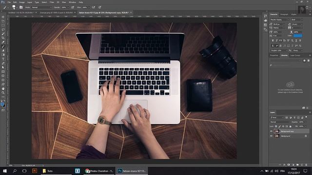 Photoshop Brush tool Tamil - Learn Photoshop CC BASIC 13 смотреть онлайн