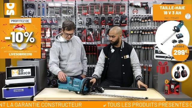 LIVE BOSCH - Taille-haie 36V 65 cm avec 2 batteries 18V - MAKITA смотреть онлайн