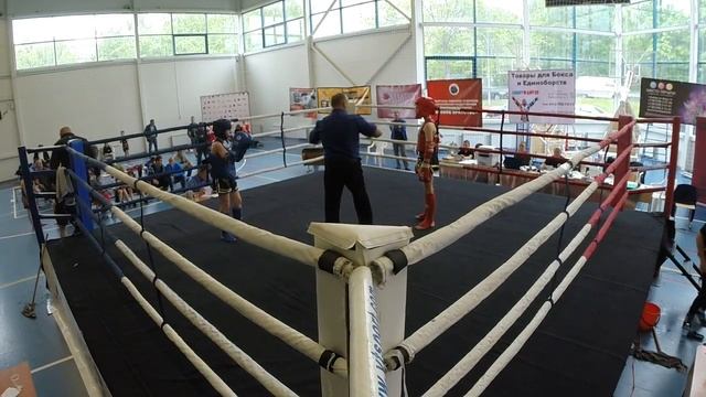 Младшие юноши 10-11 лет 38 кг Погодин Никита (Бангкок) - Васильев Антон (Медовый Дом) смотреть онлайн