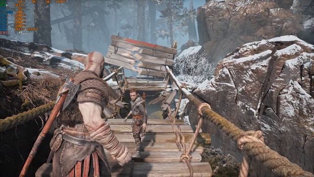 GoW 2022 PC Test Intel core I5 4460 #1 смотреть онлайн