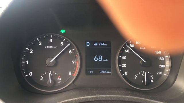 Разгон Hyundai Solaris 1.6 AКПП 2018