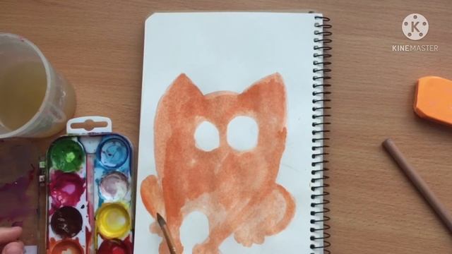Как нарисовать котика/легко рисовать смотреть онлайн