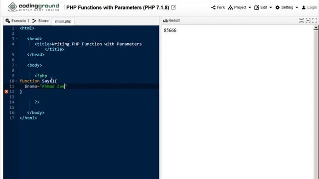 Belajar cara membuat function di PHP смотреть онлайн