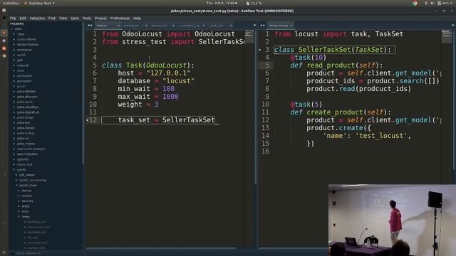 Odoo Experience 2018 - Load Testing: How to Stress Your Odoo with Locust смотреть онлайн