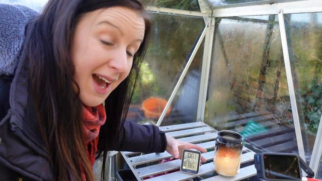 Heating A Greenhouse With A Candle | Does It Keep It Frost Free? | Off Grid 100 Hour Candle Heater смотреть онлайн