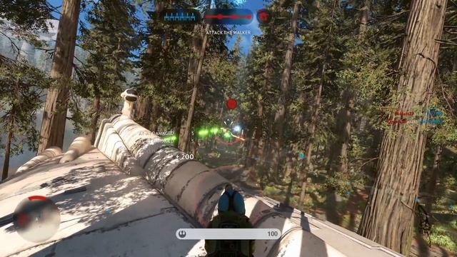 Battlefront | Blaster Cannon Vs. AT-AT смотреть онлайн