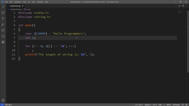 C Program to Find the Length of a String Without Using strlen( ) | DEV COMMUNITY NEPAL смотреть онлайн