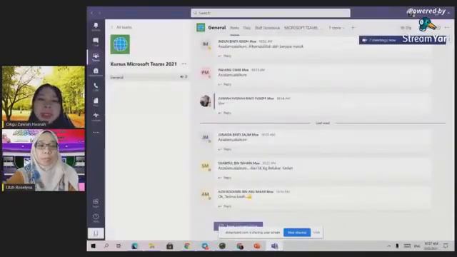 Penggunaan Microsoft Teams Bagi Tujuan Alternatif Mesyuarat Online Bagi PGB dan Guru смотреть онлайн