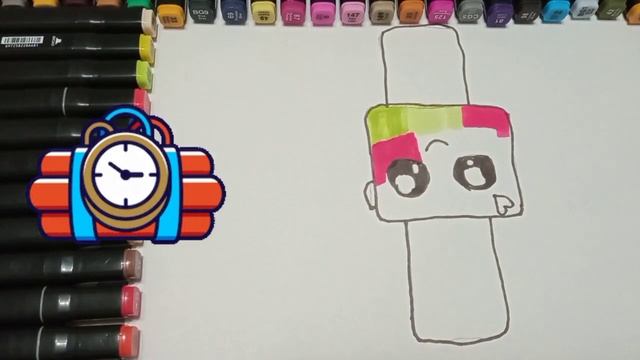 Drawing For Children Watch | Как можно нарисовать час.