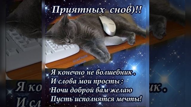 Спокойной ночи ? Сладких снов ??? смотреть онлайн