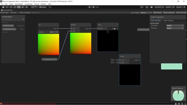 Pixel Art Vegetation Wind Shader Graph - Easy Unity 2021 Tutorial смотреть онлайн