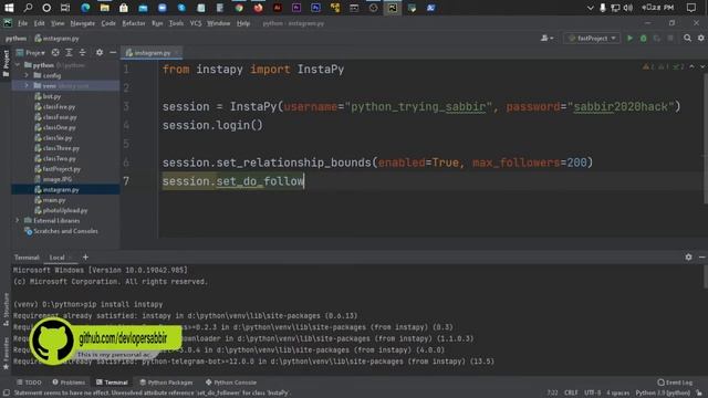 How to Make an Instagram Bot Using Python (Instapy-Bangla) - How to Increase Follower | 2021 смотреть онлайн
