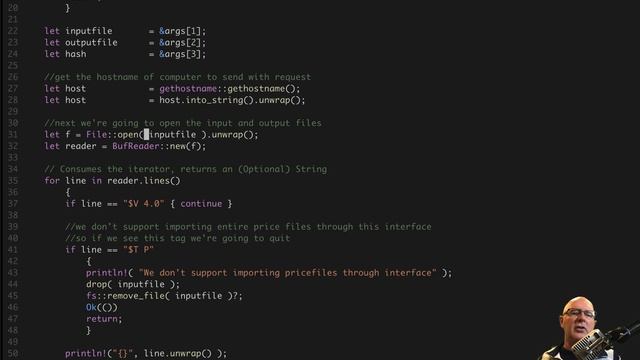 10 - RUST Lets modify our read file code смотреть онлайн