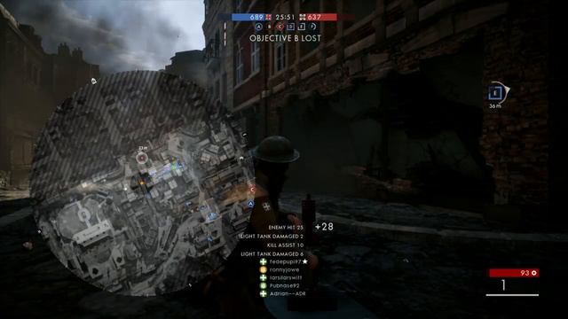 Battlefield 1 9 kills with mortar!!! смотреть онлайн