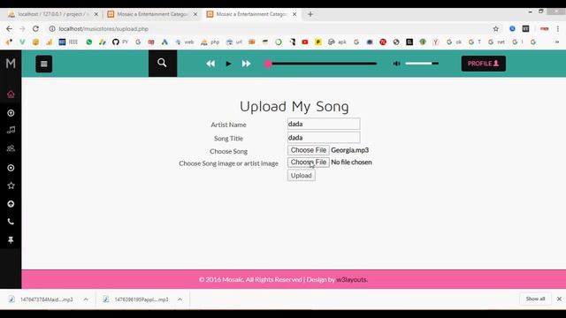 Music Play Audio Management System in PHP смотреть онлайн